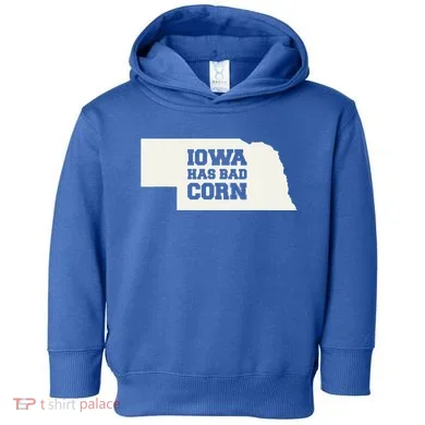 Iowa Has Bad Corn Toddler Hoodie