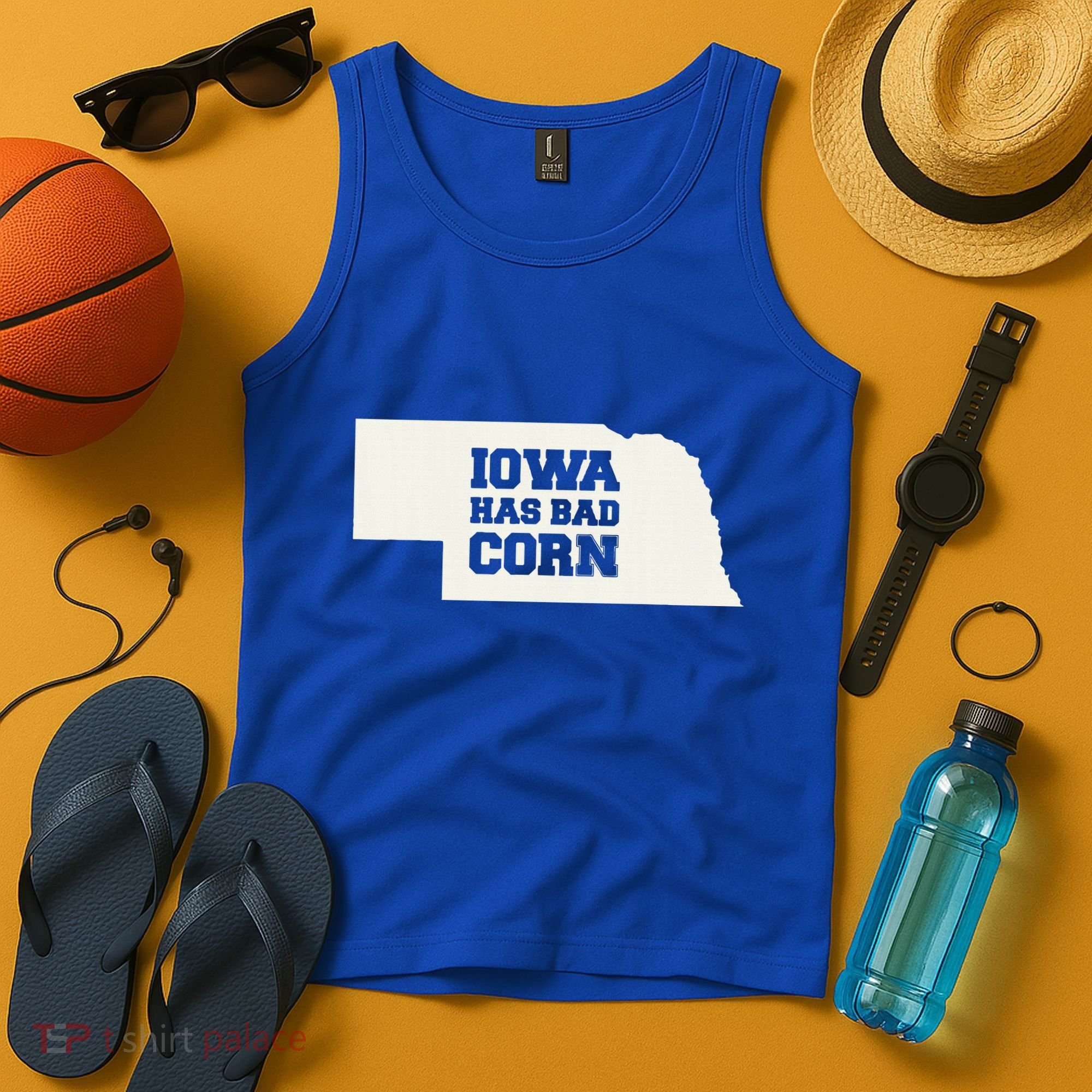 Iowa Has Bad Corn Tank Top