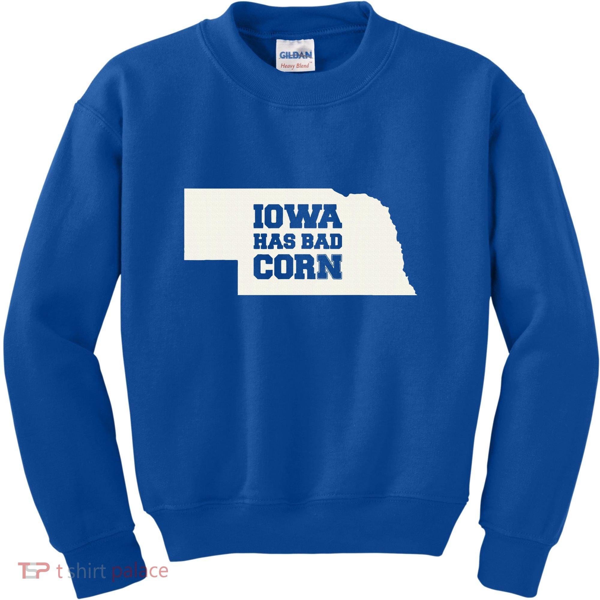Iowa Has Bad Corn Kids Sweatshirt
