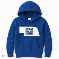 Iowa Has Bad Corn Kids Hoodie thumb 0