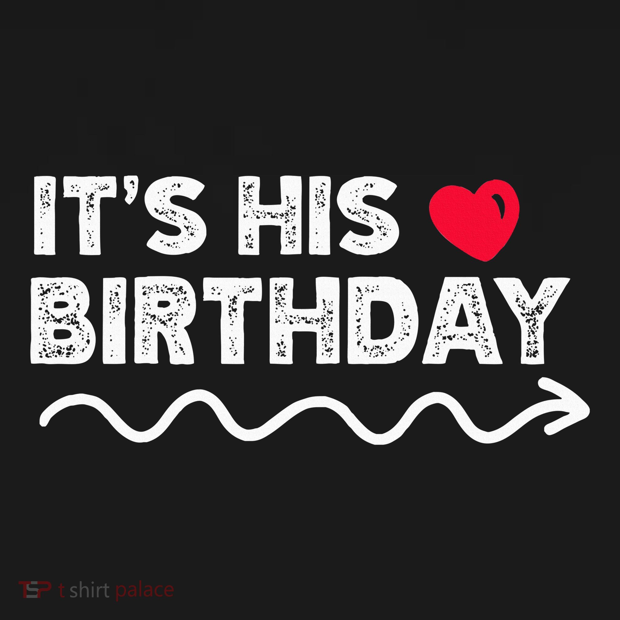 ItS His Birthday Funny Boyfriend B Day Party Matching Sweatshirt