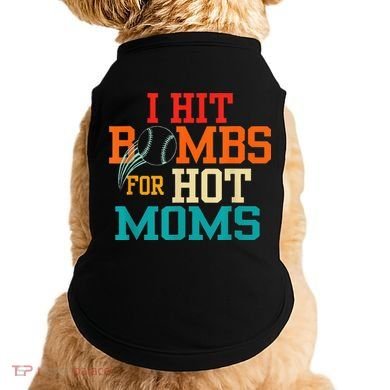 I Hit Bombs For Hot Moms Doggie Tank