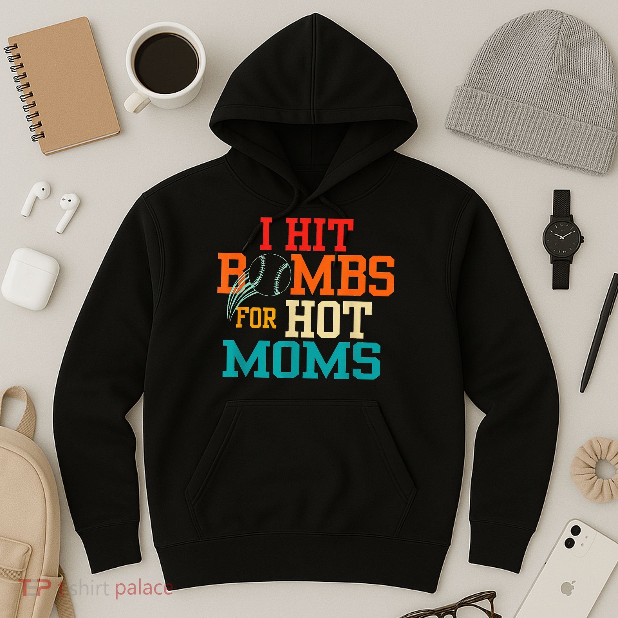 I Hit Bombs For Hot Moms Hoodie