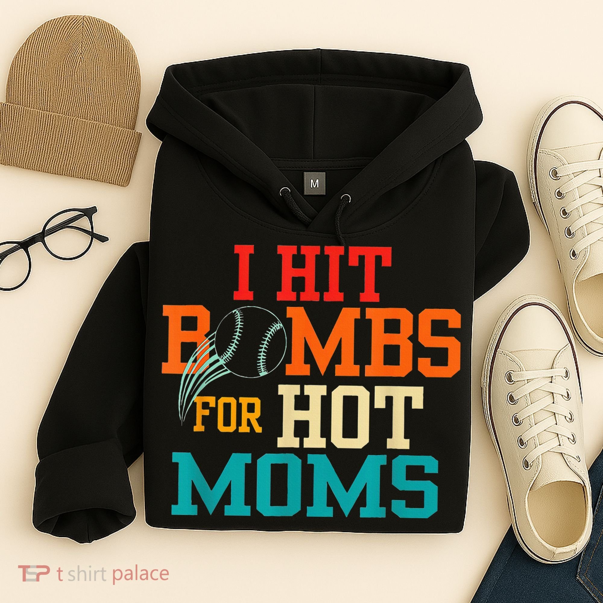 I Hit Bombs For Hot Moms Hoodie