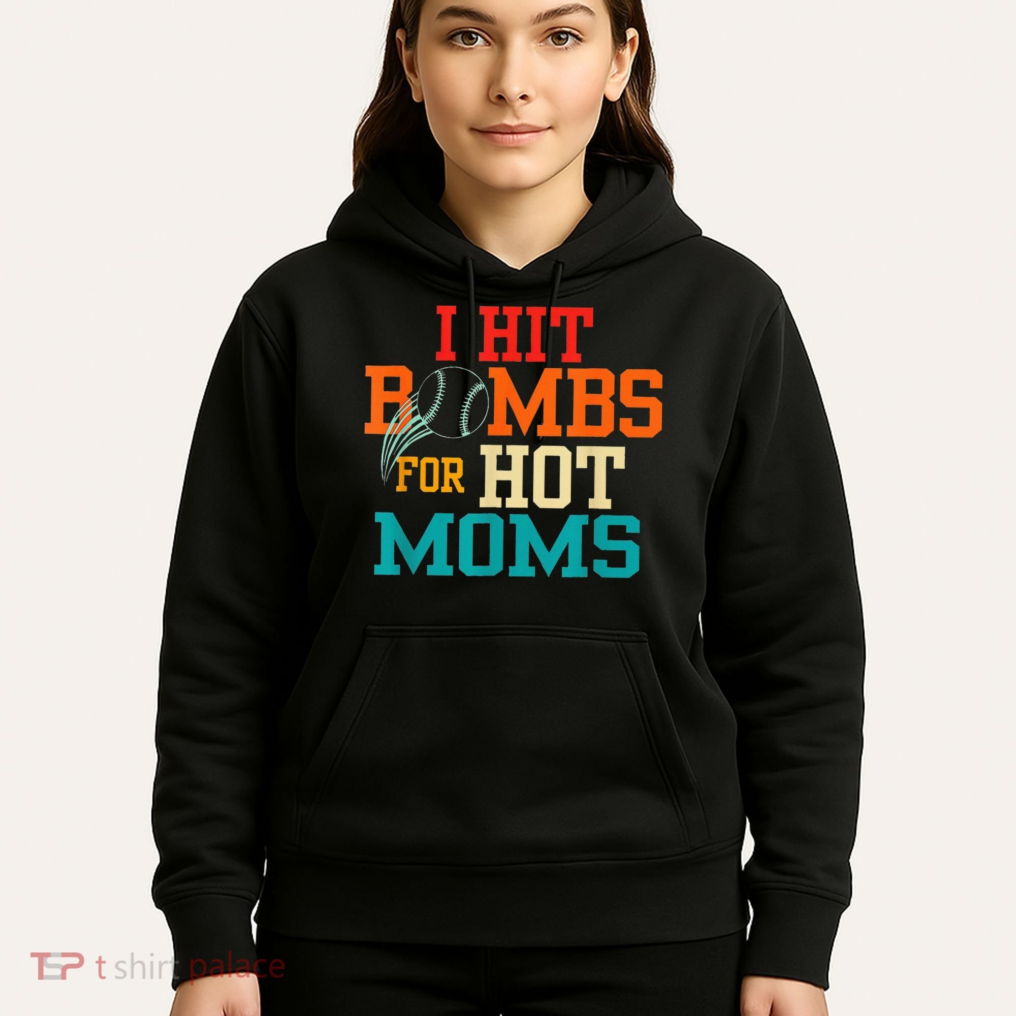 I Hit Bombs For Hot Moms Hoodie