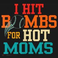 I Hit Bombs For Hot Moms Apron thumb 3