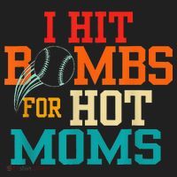I Hit Bombs For Hot Moms Beanie thumb 2
