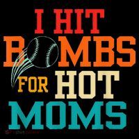 I Hit Bombs For Hot Moms Women's Long Sleeve Shirt thumb 2