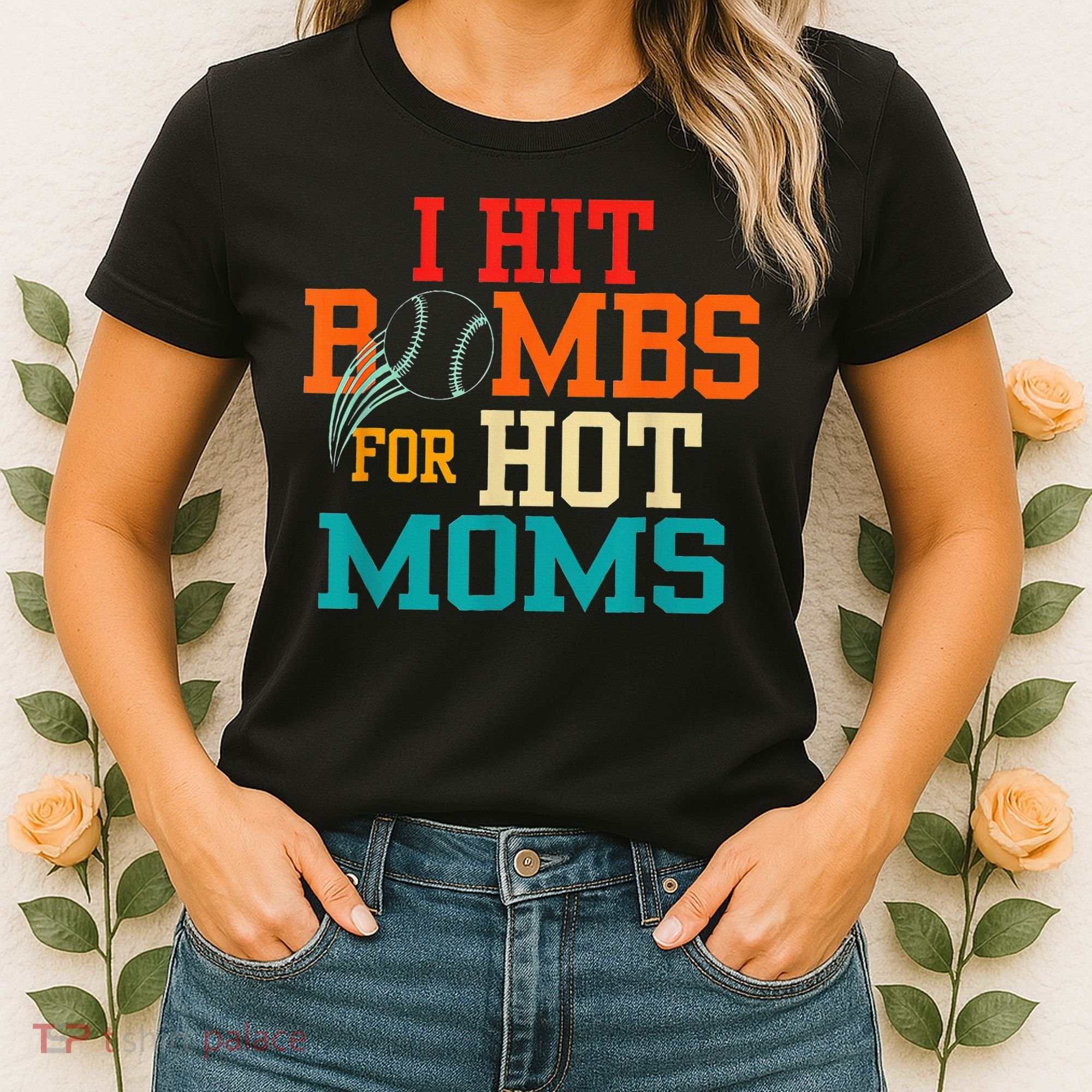 I Hit Bombs For Hot Moms Women's T-Shirt