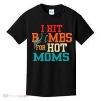 I Hit Bombs For Hot Moms Kids T-Shirt thumb 0