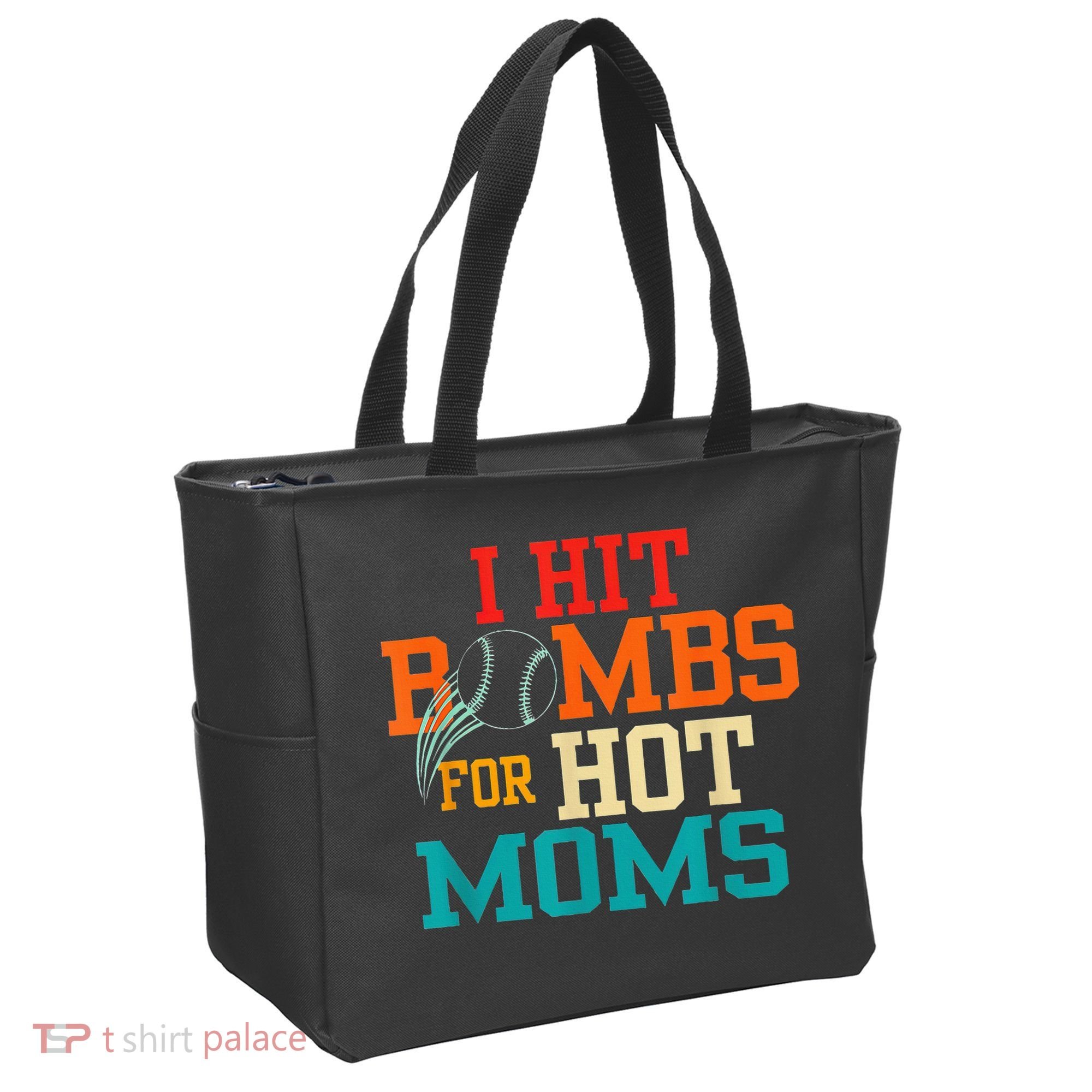 I Hit Bombs For Hot Moms Tote Bag