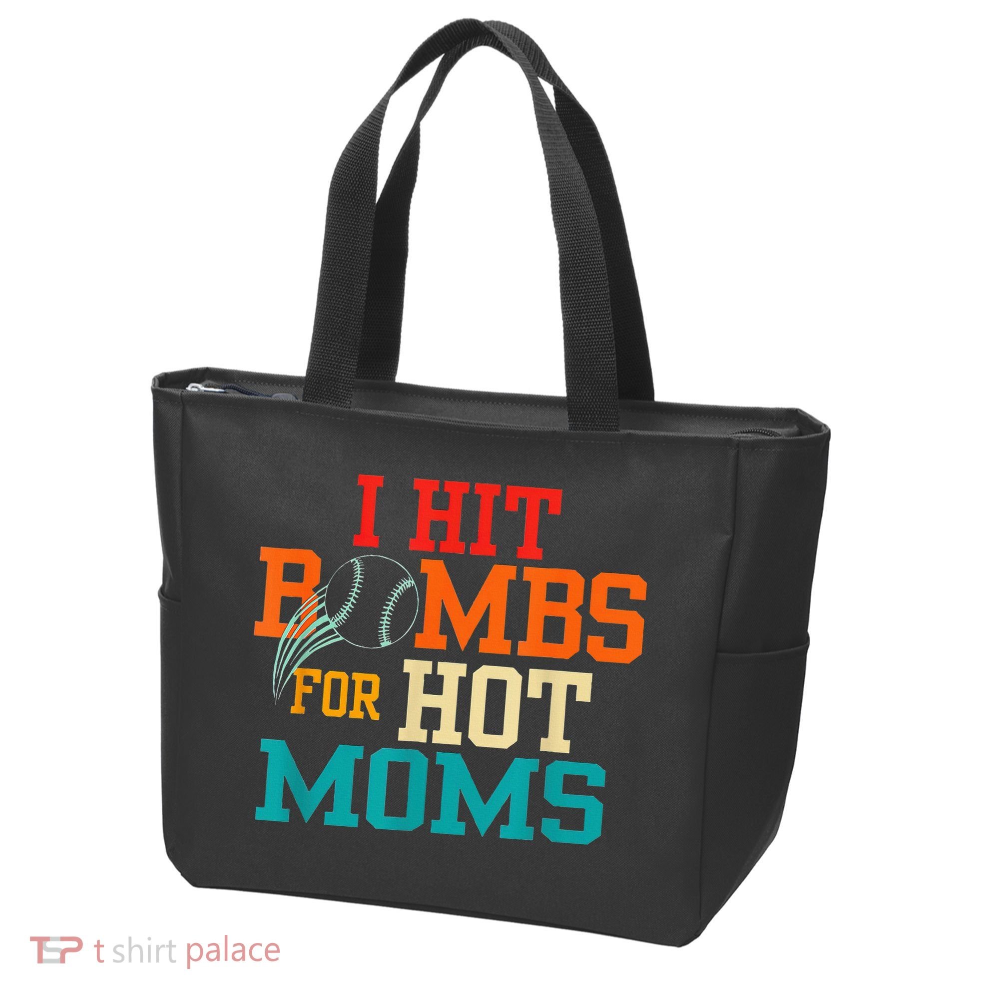 I Hit Bombs For Hot Moms Tote Bag