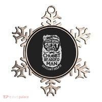 I Hate Being Sexy But I'm A Chubby Bearded Man Funny Beard Ornament thumb 0