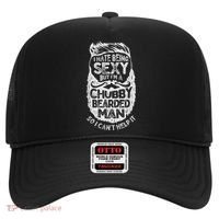 I Hate Being Sexy But I'm A Chubby Bearded Man Funny Beard Hat thumb 0