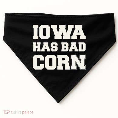 Iowa Has Bad Corn USA-Made Doggie Bandana