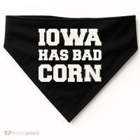 Iowa Has Bad Corn USA-Made Doggie Bandana thumb 0