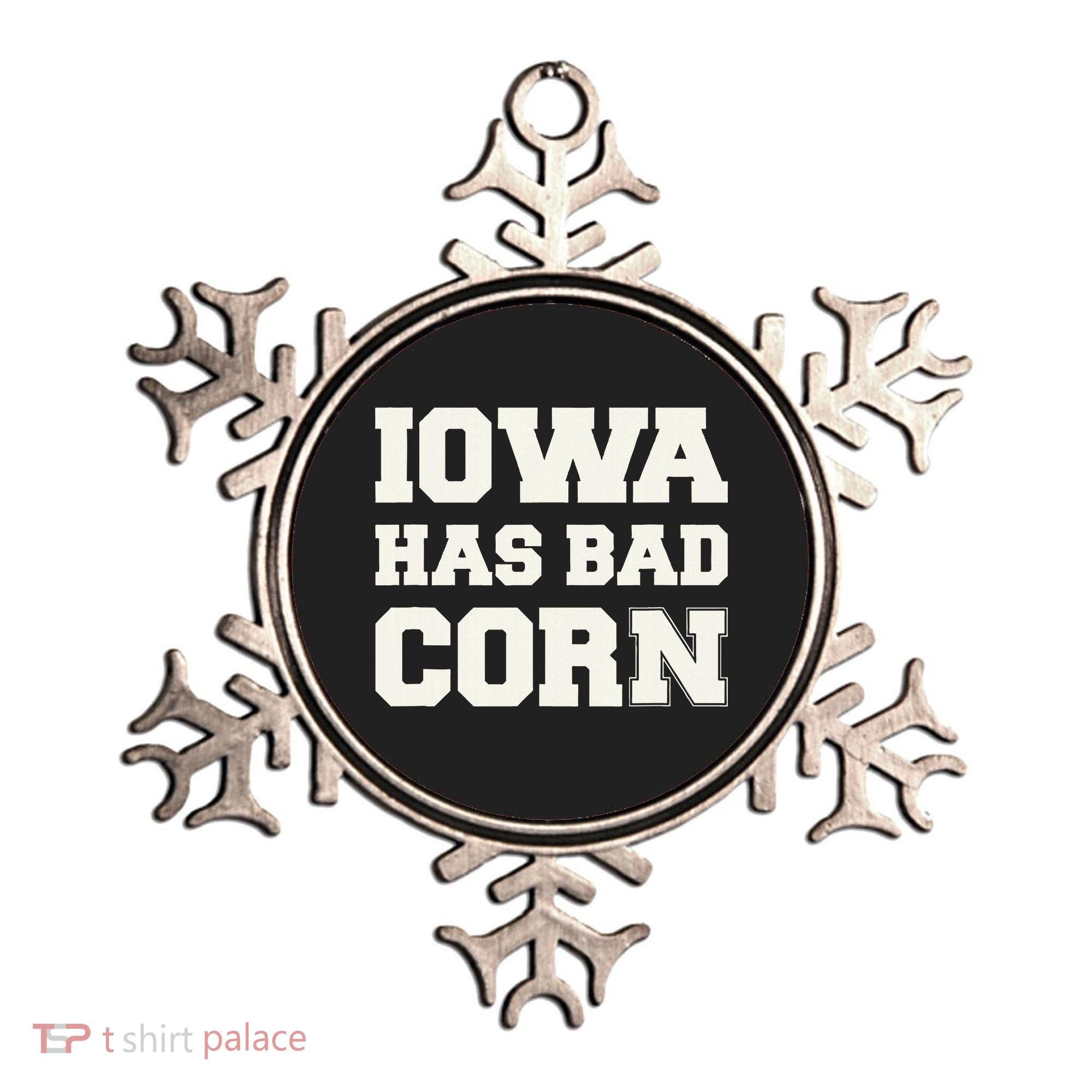 Iowa Has Bad Corn Ornament