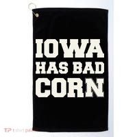 Iowa Has Bad Corn Golf Towel thumb 0