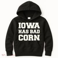 Iowa Has Bad Corn Kids Hoodie thumb 0