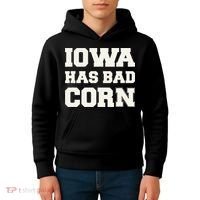 Iowa Has Bad Corn Kids Hoodie thumb 4