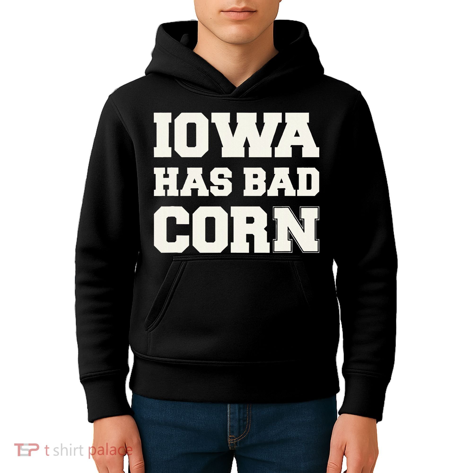 Iowa Has Bad Corn Kids Hoodie