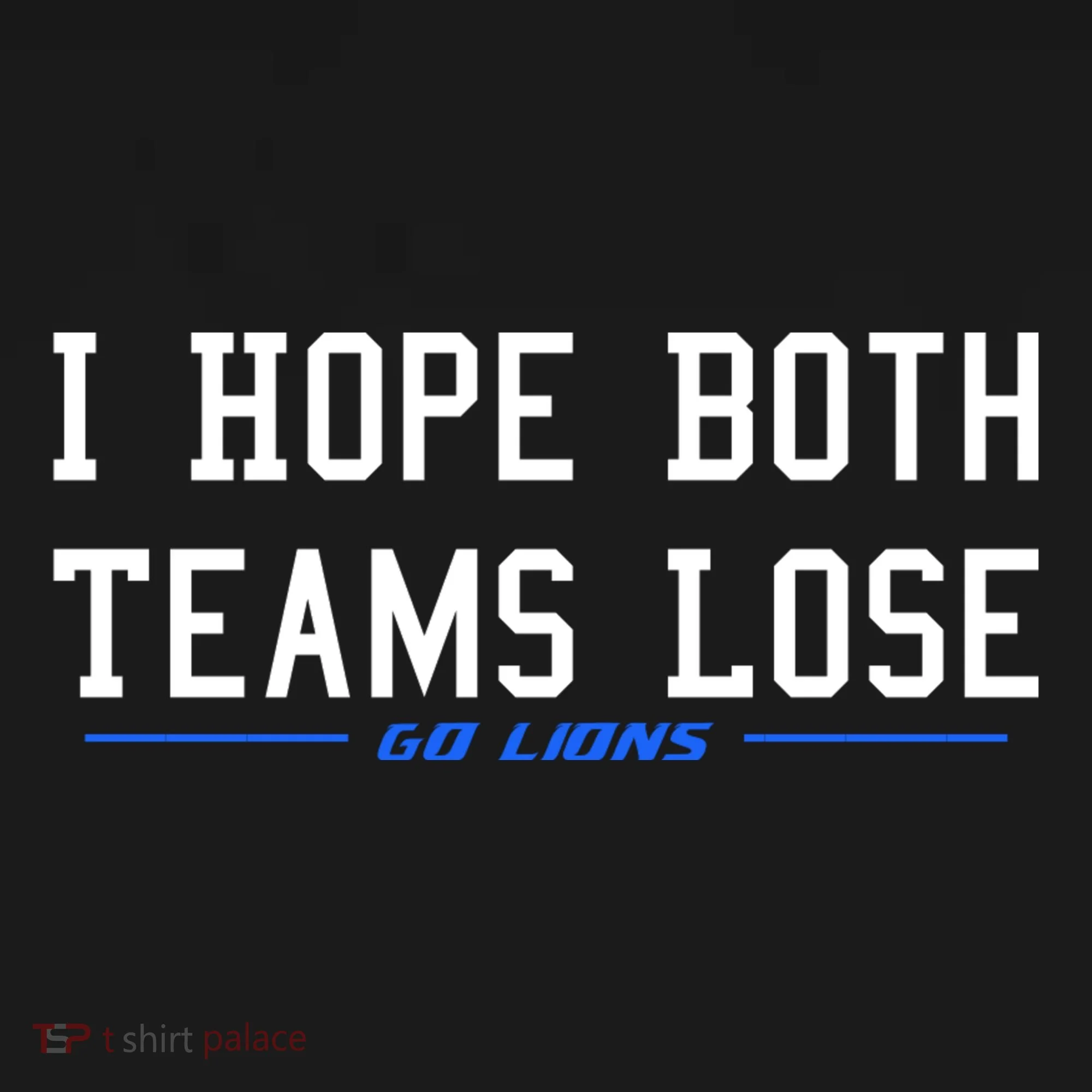 I Hope Both Teams Lose Ornament