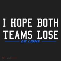 I Hope Both Teams Lose Hat thumb 2