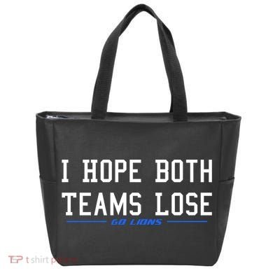 I Hope Both Teams Lose Tote Bag