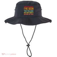 I Homeschool Because I’Ve Seen The Village Homeschool Mom Bucket Hat thumb 0