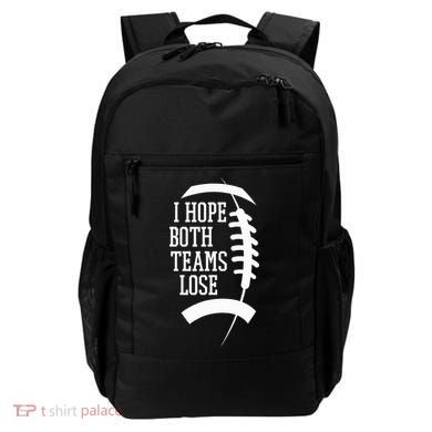 I Hope Both Teams Lose Backpack