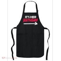 It's Her Birthday Apron thumb 0