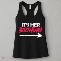 It's Her Birthday Women's Tank Top thumb 3