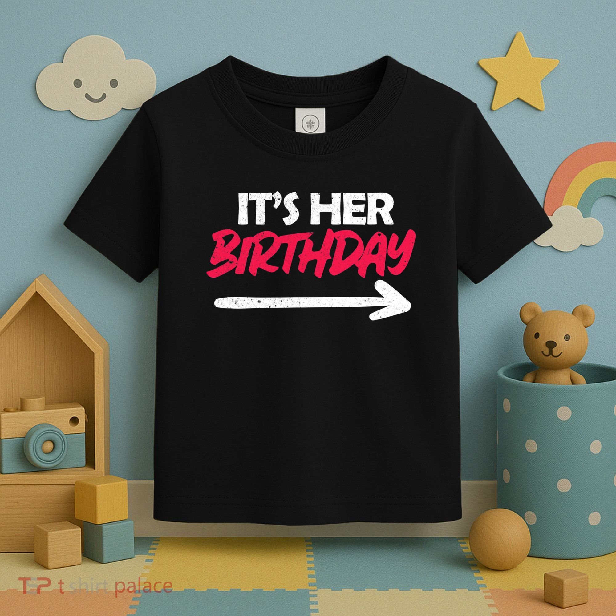 It's Her Birthday Toddler T-Shirt