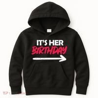 It's Her Birthday Kids Hoodie thumb 0