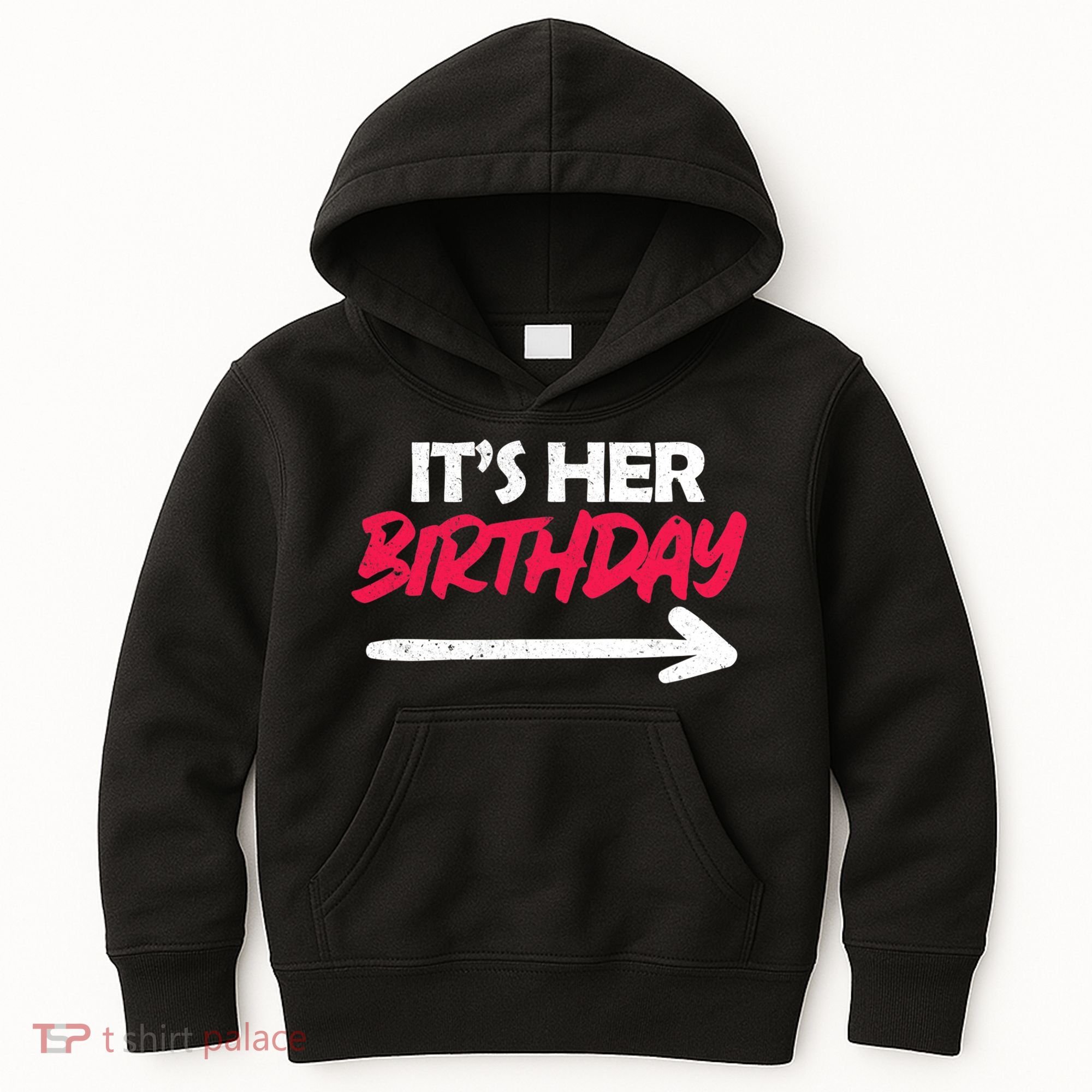 It's Her Birthday Kids Hoodie