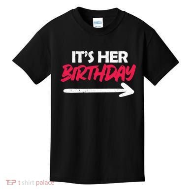 It's Her Birthday Kids T-Shirt