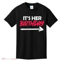 It's Her Birthday Kids T-Shirt thumb 0