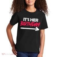 It's Her Birthday Kids T-Shirt thumb 2