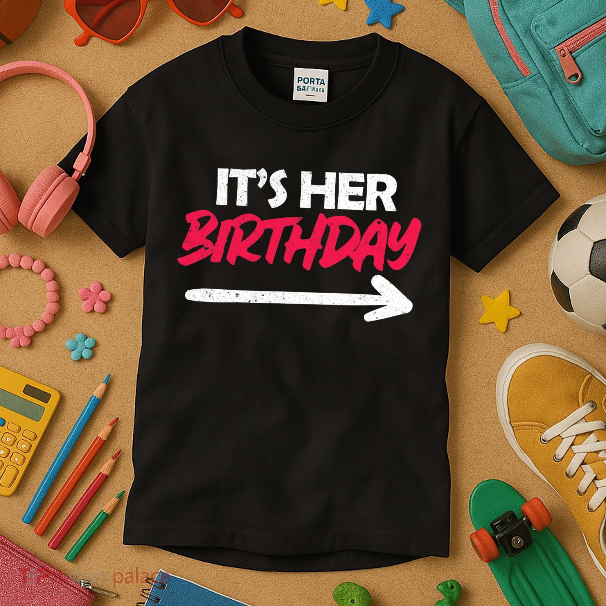 It's Her Birthday Kids T-Shirt
