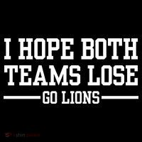 I Hope Both Teams Lose Go Lions Bucket Hat thumb 4