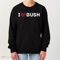 I Heart Bush Awesome I Love Bush Women's Sweatshirt thumb 0