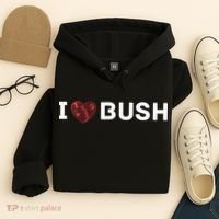 I Heart Bush Awesome I Love Bush Hoodie thumb 4