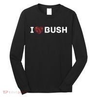 I Heart Bush Awesome I Love Bush Long Sleeve Shirt thumb 0