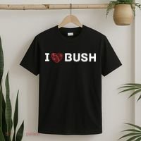 I Heart Bush Awesome I Love Bush T-Shirt thumb 2