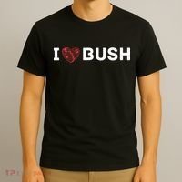 I Heart Bush Awesome I Love Bush T-Shirt thumb 3
