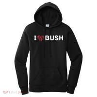 I Heart Bush Awesome I Love Bush Women's Hoodie thumb 0