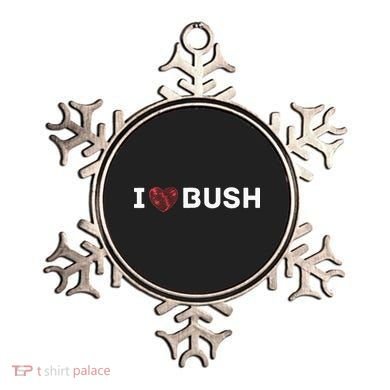 I Heart Bush Awesome I Love Bush Ornament