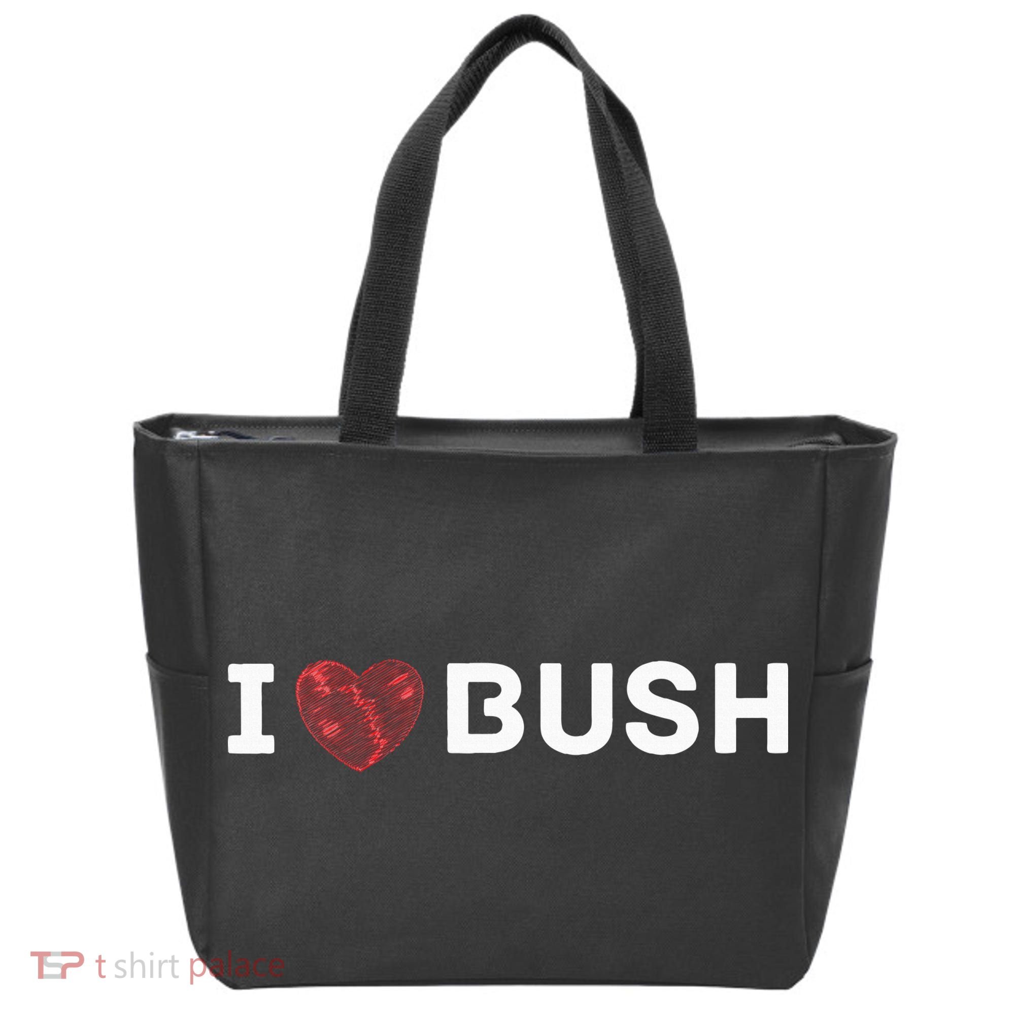 I Heart Bush Awesome I Love Bush Tote Bag