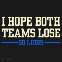 I Hope Both Teams Lose Go Lions Funny Sports Women's Tank Top thumb 5