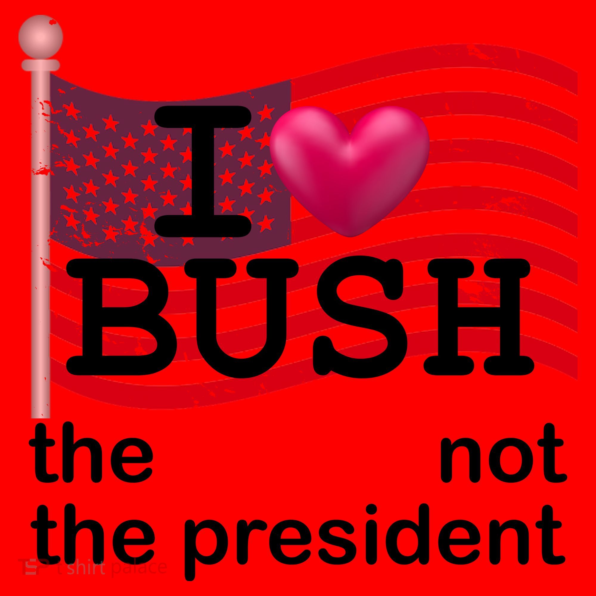 I Heart Bush The Pussy Not The President Santa Hat